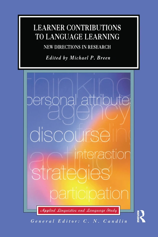 Routledge Learner Contributions to Language Learning Book