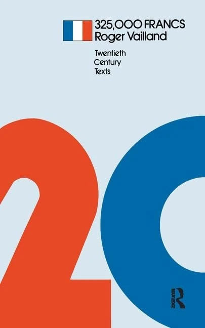 325,000 Francs (Twentieth Century Texts)