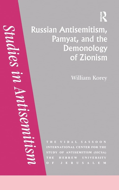 Russian Antisemitism Pamyat/De: 2 (Studies in Antisemitism)