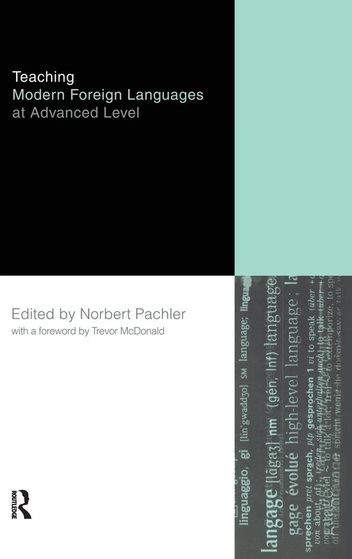 Teaching Modern Foreign Languages at Advanced Level