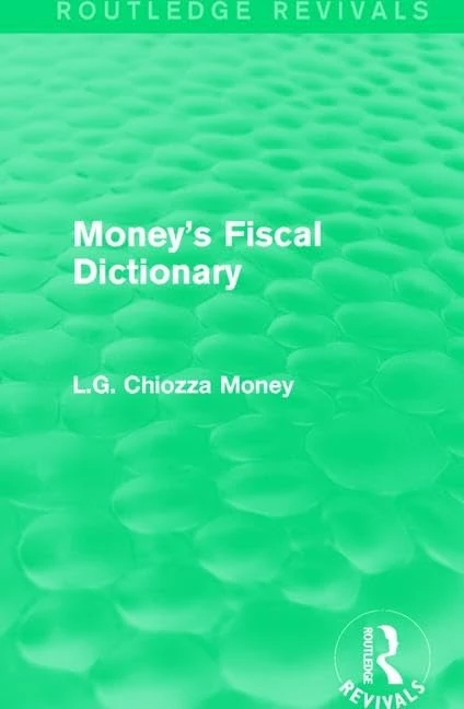 Money's Fiscal Dictionary (Routledge Revivals)