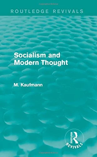 Socialism and Modern Thought (Routledge Revivals)