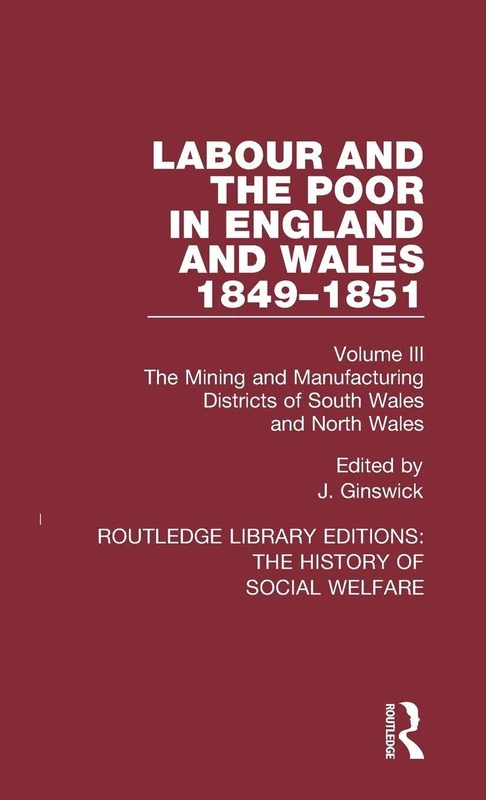 Routledge - Labour and the Poor in England and Wales Book