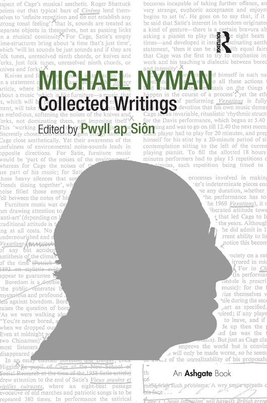 Michael Nyman: Collected Writings