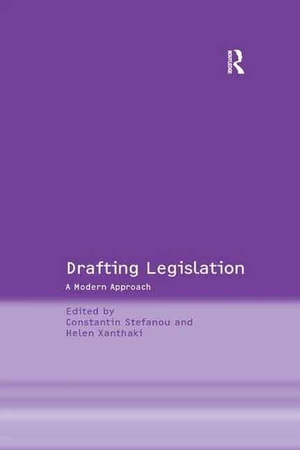 Drafting Legislation: A Modern Approach