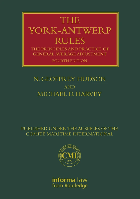 Routledge The York-Antwerp Rules - Maritime Law Book