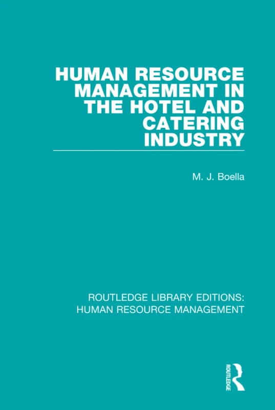Routledge Human Resource Management in Hotel and Catering