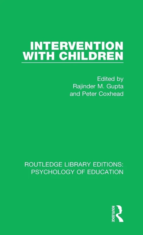 Routledge Intervention with Children - Psychology of Education