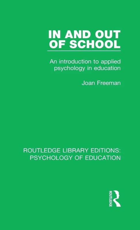Routledge In and Out of School - Applied Psychology in Education