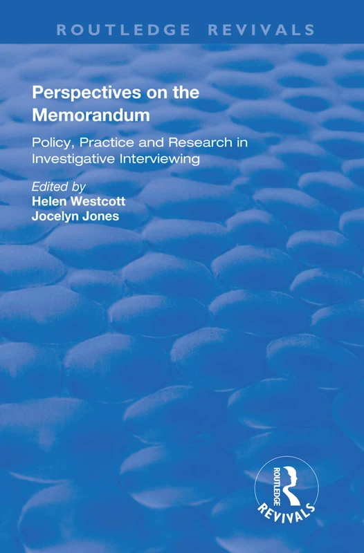 Perspectives on the Memorandum (Routledge Revivals) - Image 1