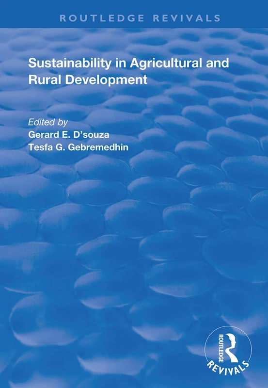 Sustainability in Agricultural and Rural Development (Routledge Revivals)