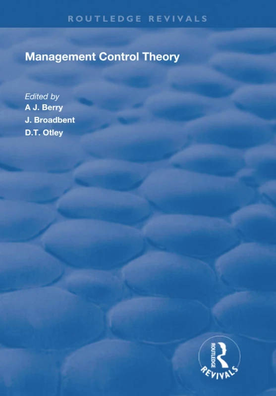Management Control Theory (Routledge Revivals)