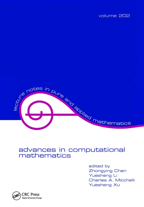 CRC Press Advances in Computational Mathematics Book
