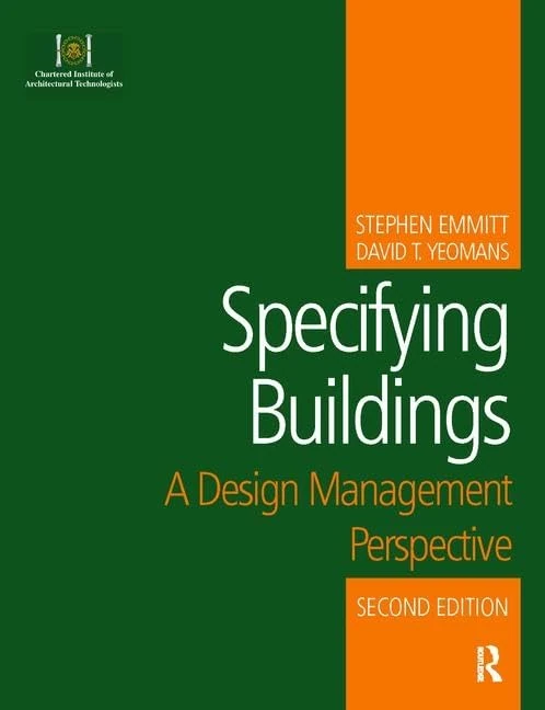 Specifying Buildings: A design management perspective