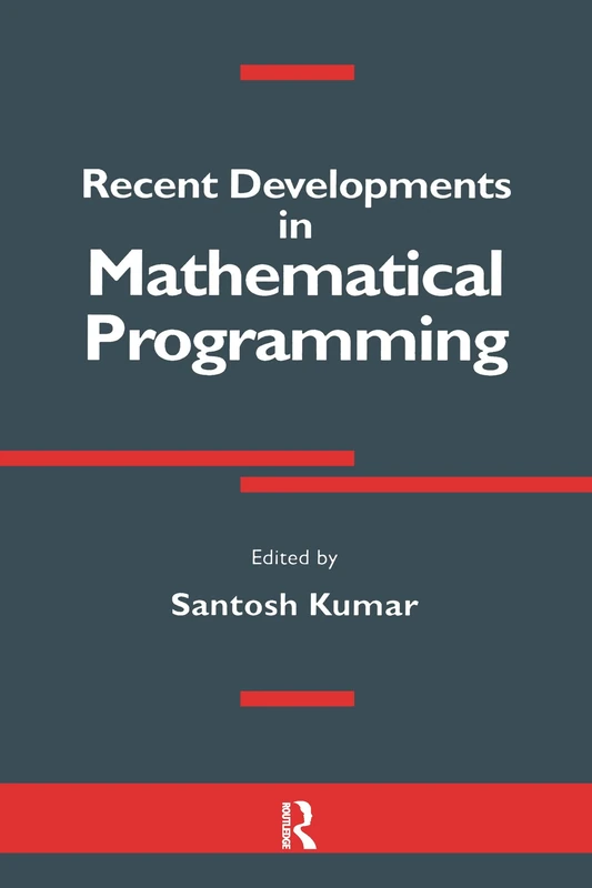 Recent Developments in Mathematical Programming: On behalf of the Australian Society for Operations Research