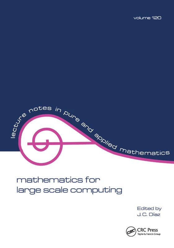Mathematics for Large Scale Computing: 120 (Lecture Notes in Pure and Applied Mathematics)