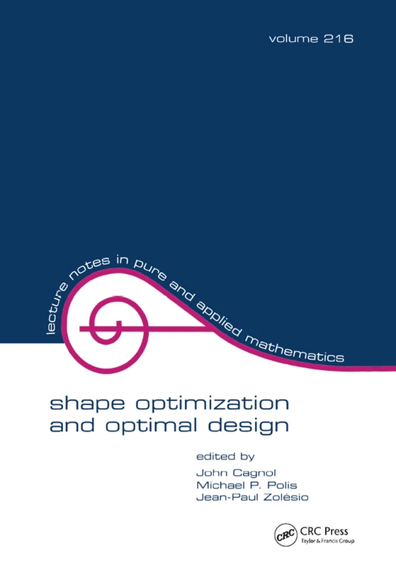 CRC Press - Shape Optimization And Optimal Design Book
