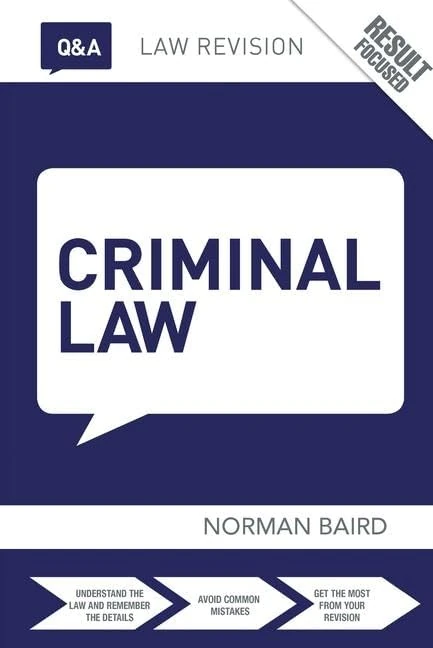 Q&A Criminal Law (Questions and Answers)