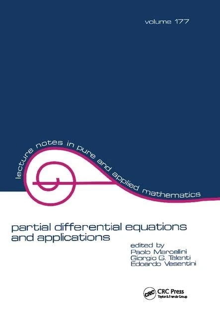 CRC Press Partial Differential Equations and Applications Book