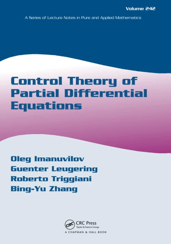 Control Theory of Partial Differential Equations (Lecture Notes in Pure and Applied Mathematics)