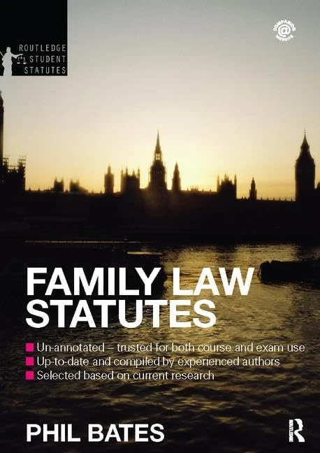Family Law Statutes (Routledge Student Statutes)