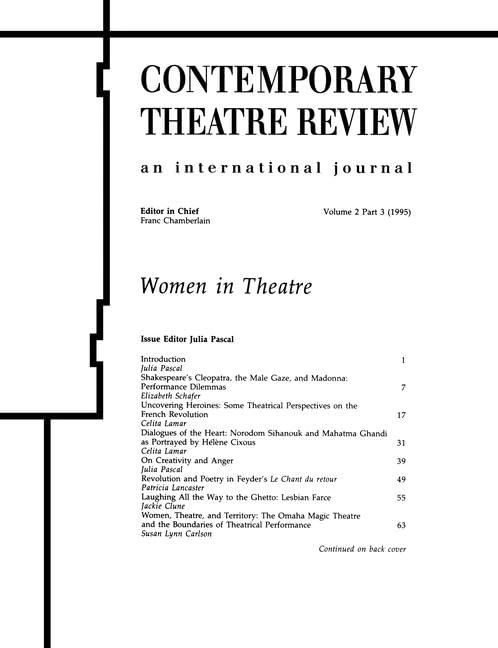Women in Theatre 2£3