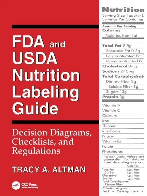 FDA and USDA Nutrition Labeling Guide: Decision Diagrams, Check