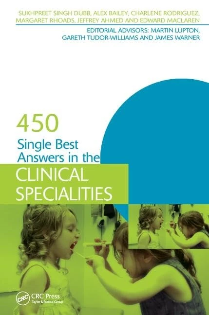CRC Press 450 Single Best Answers in the Clinical Specialities