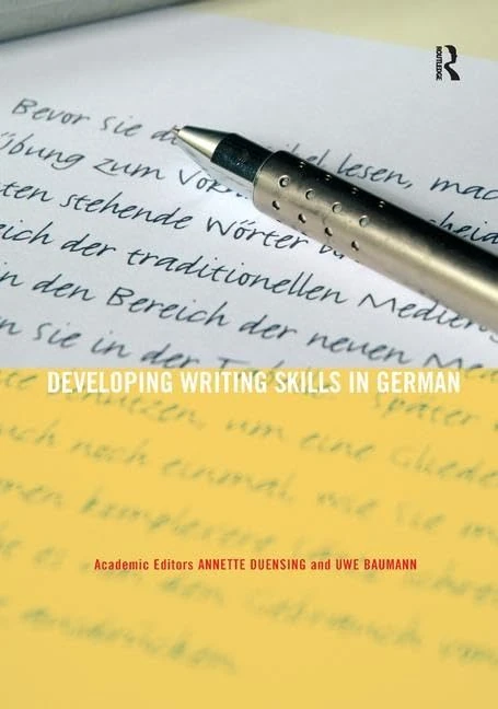 Routledge Developing Writing Skills in German - Course Book