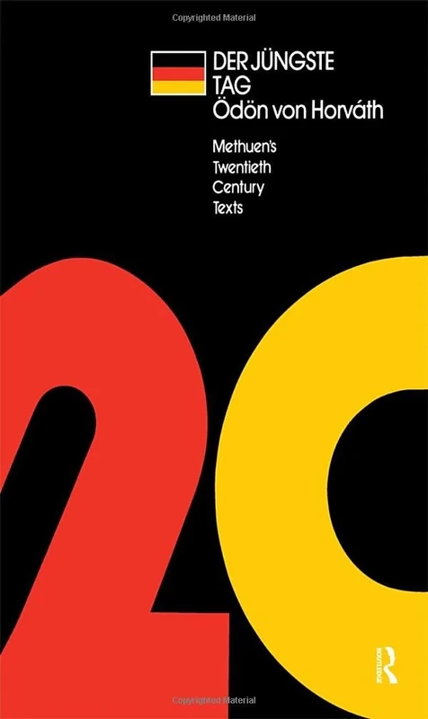 Der Jungste Tag (Twentieth Century Texts)
