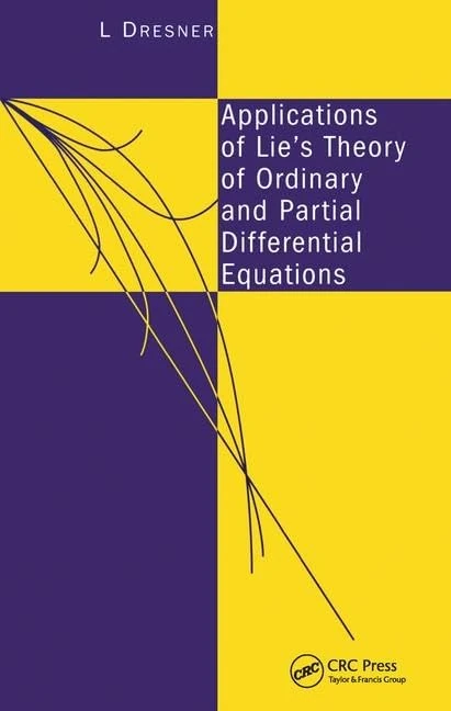 Applications of Lie's Theory of Ordinary and Partial Differential Equations