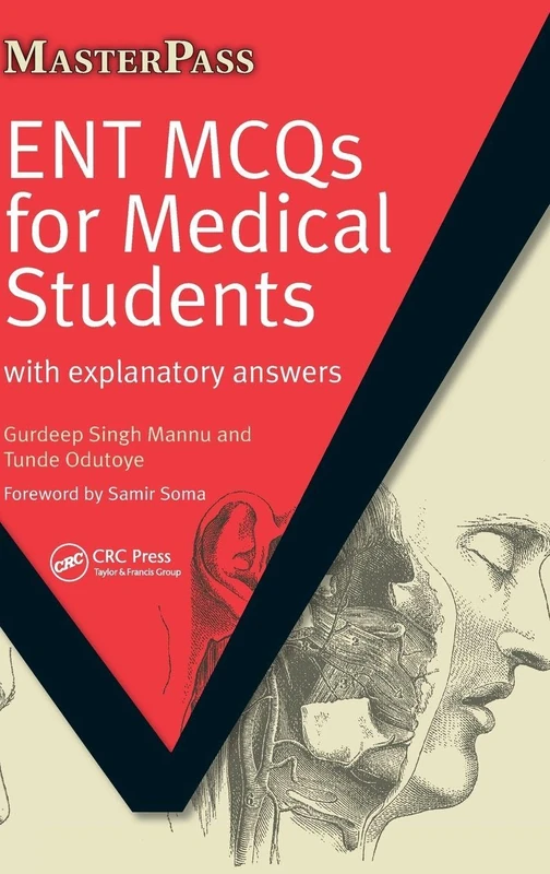 CRC Press ENT MCQs for Medical Students - MasterPass Guide