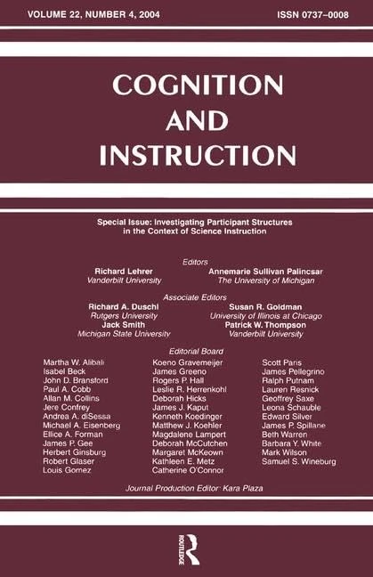 Routledge - Participant Structures in Science Instruction Book - Image 1