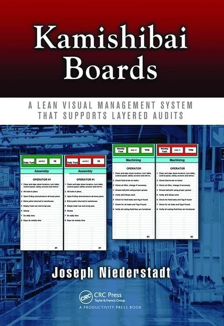 CRC Press Kamishibai Boards - Lean Visual Management Guide