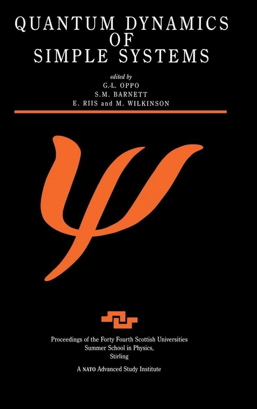 CRC Press - Quantum Dynamics of Simple Systems Physics Book