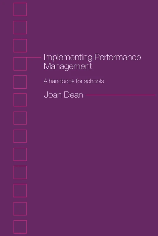 Implementing Performance Management: A Handbook for Schools