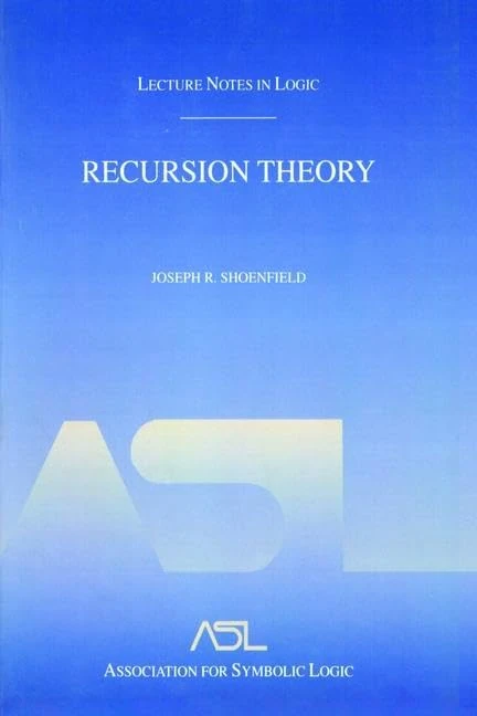 Recursion Theory: Lecture Notes in Logic 1