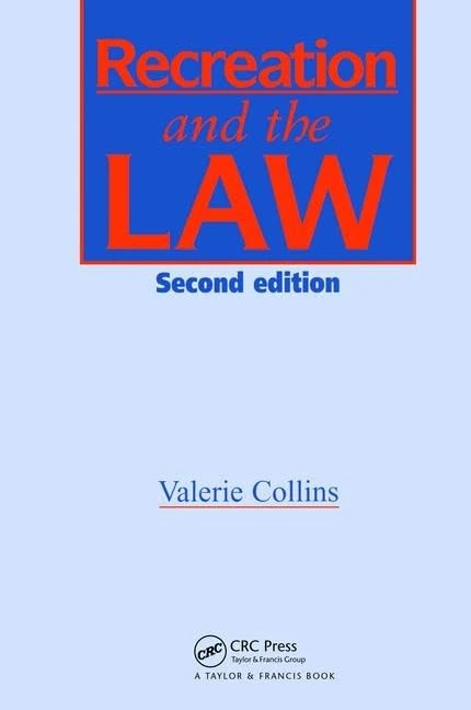 Routledge - Recreation and the Law (Second Edition) Book