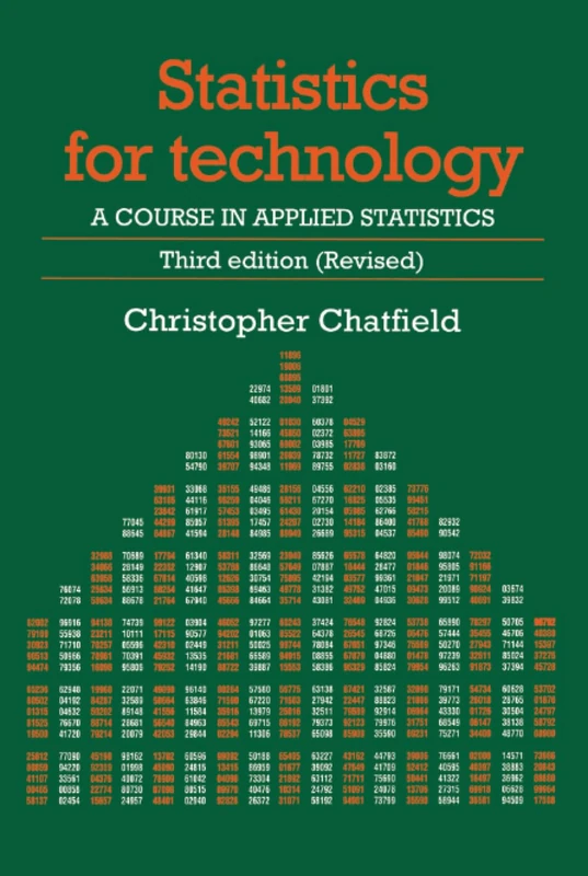 CRC Press Statistics for Technology: Applied Statistics, 3rd Ed