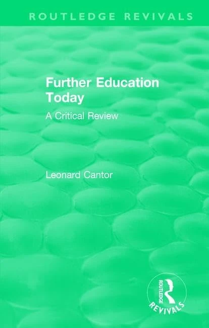 Routledge Revivals: Further Education Today (1979) - Book