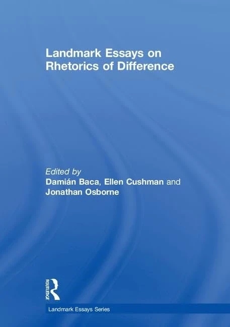 Landmark Essays on Rhetorics of Difference (Landmark Essays Series)