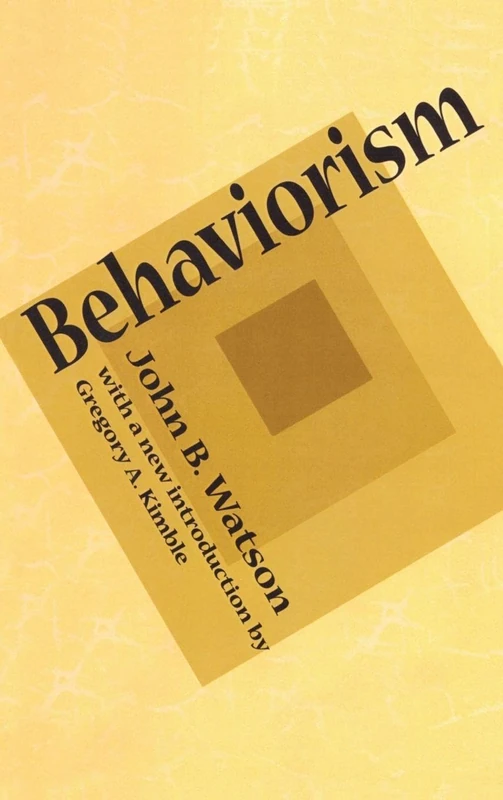 Routledge Behaviorism - Lectures by John B. Watson