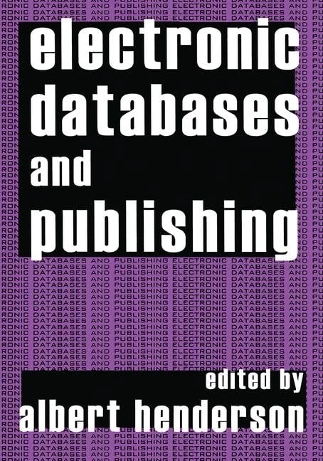 Routledge - Electronic Databases and Publishing