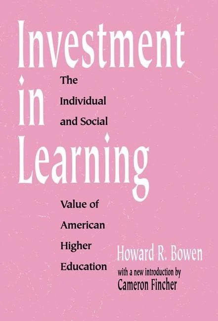 Routledge - Investment in Learning: American Higher Education