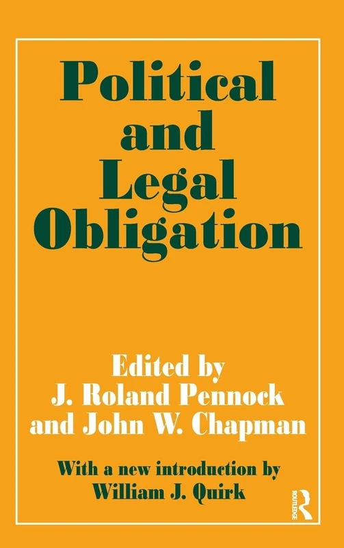 Political and Legal Obligation