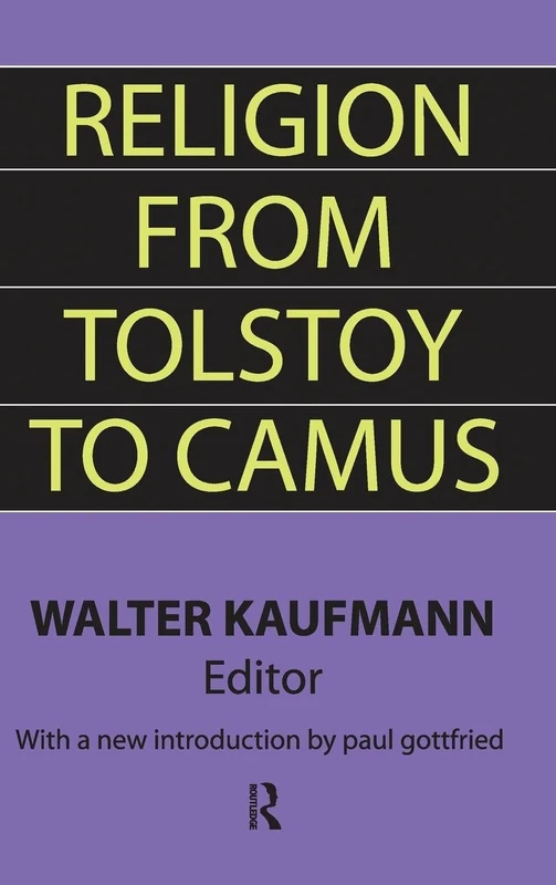 Routledge - Religion from Tolstoy to Camus - Philosophy Book - Image 1