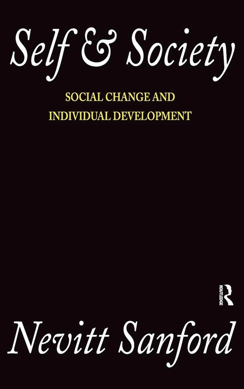Routledge Self and Society - Social Change and Development