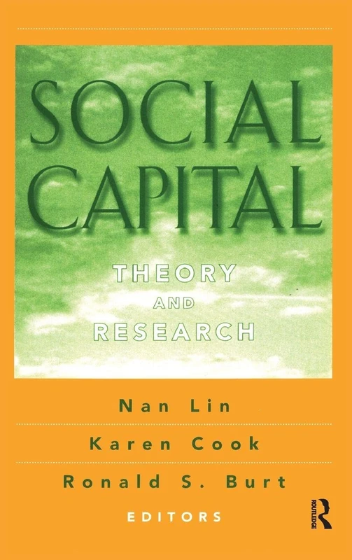 Social Capital: Theory and Research