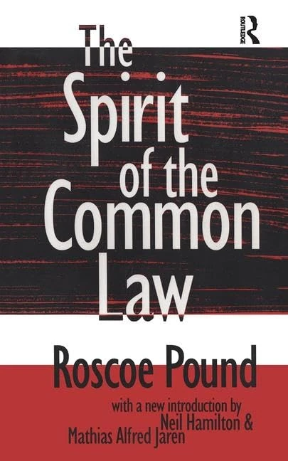 Routledge - The Spirit of the Common Law by Roscoe Pound - Image 1