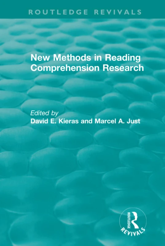 Routledge New Methods in Reading Comprehension Research